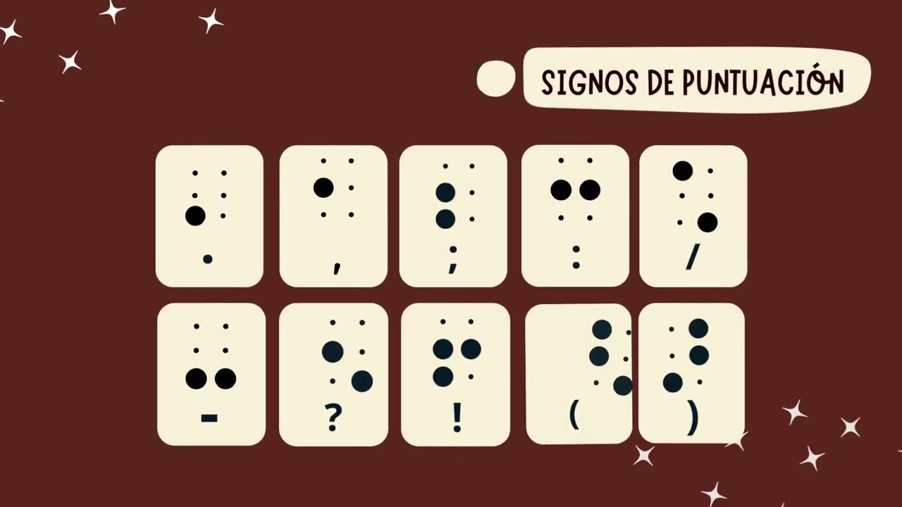 Aprende a escribir en  el sistema braille!