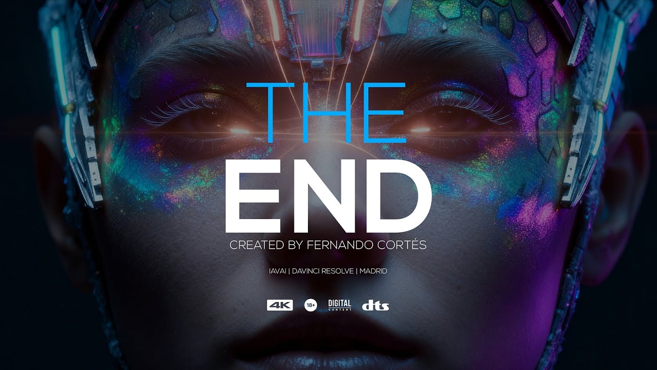 THE END &mdash; Cinematic AI music video | Dark Pop &bull; Synthwave 