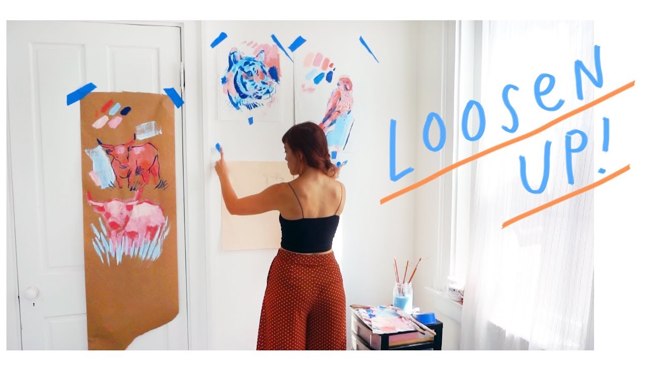 Loosening up + more confidence painting