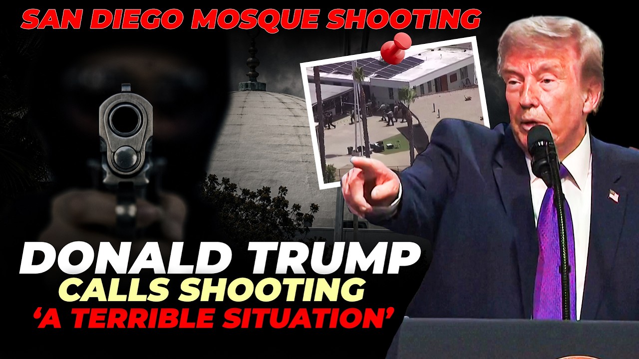 LIVE: San Diego mosque killing; Donald Trump calls shooting &lsquo;a terrible situation&rsquo; | California, USA