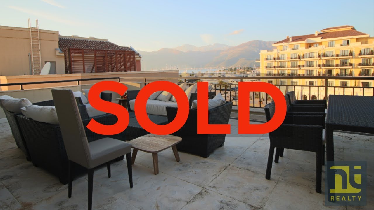 SOLD Tivat Bay - Porto Montenegro, Penthouse Apartment Ozana SOLD
