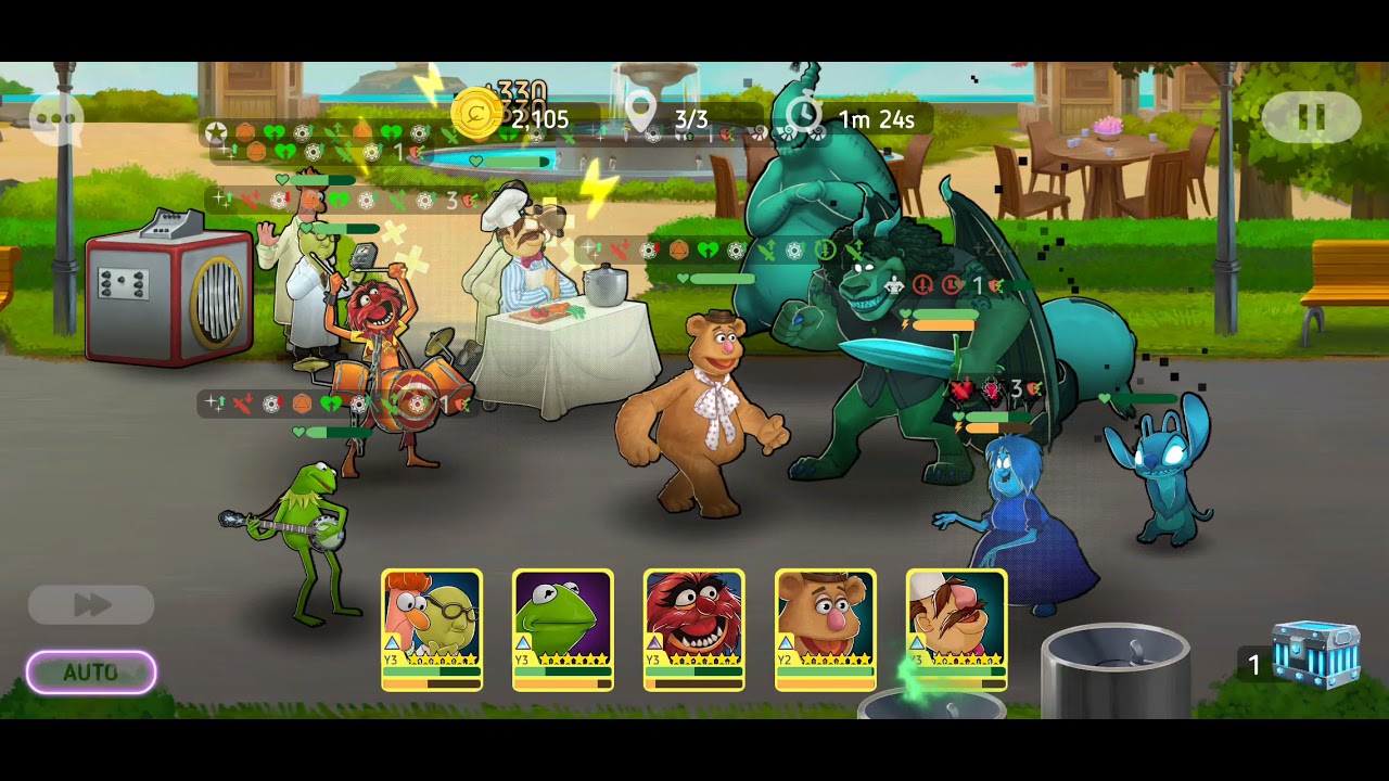 Disney Heroes: Battle Mode Chapter 44: Day at the Park (P2)