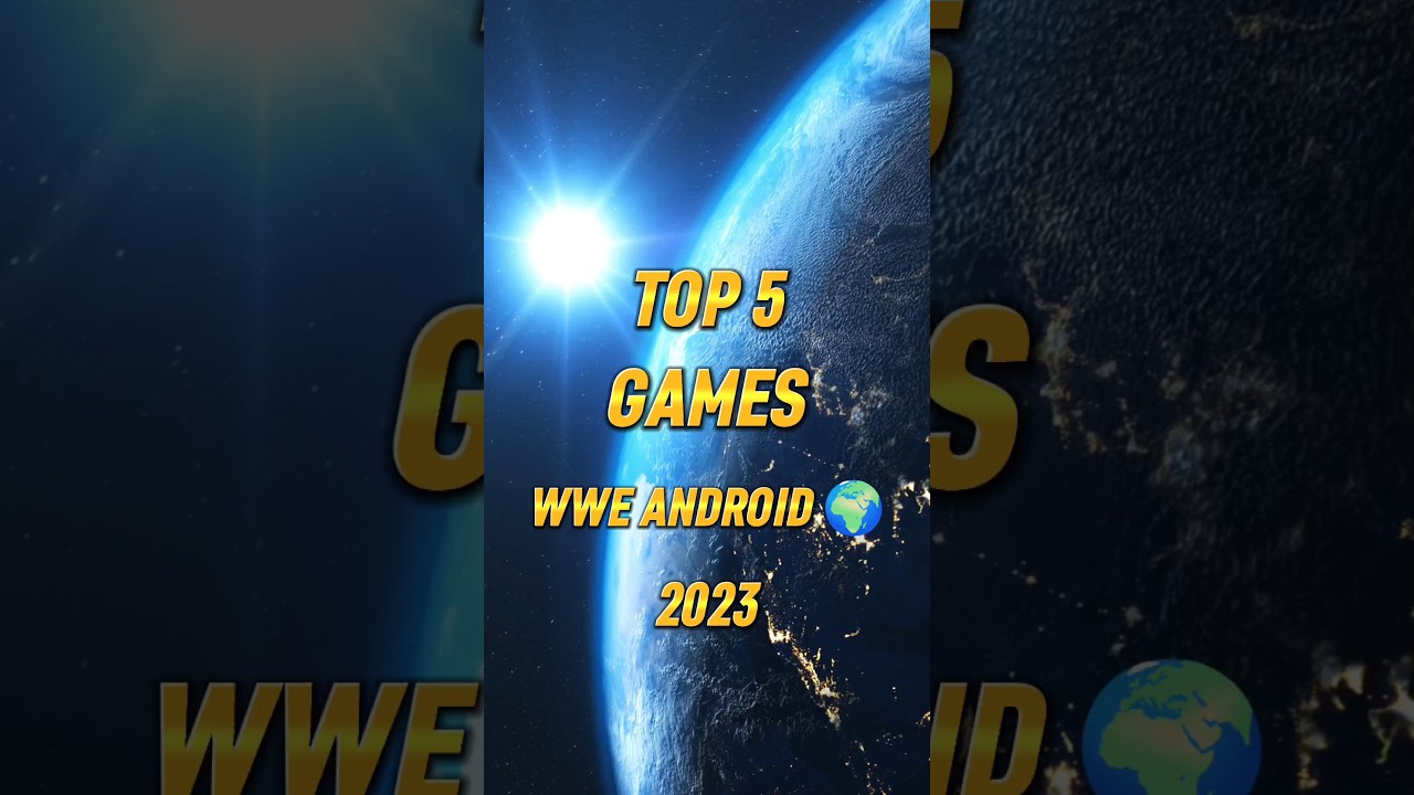 Top 5 Wwe Games For Android🔥