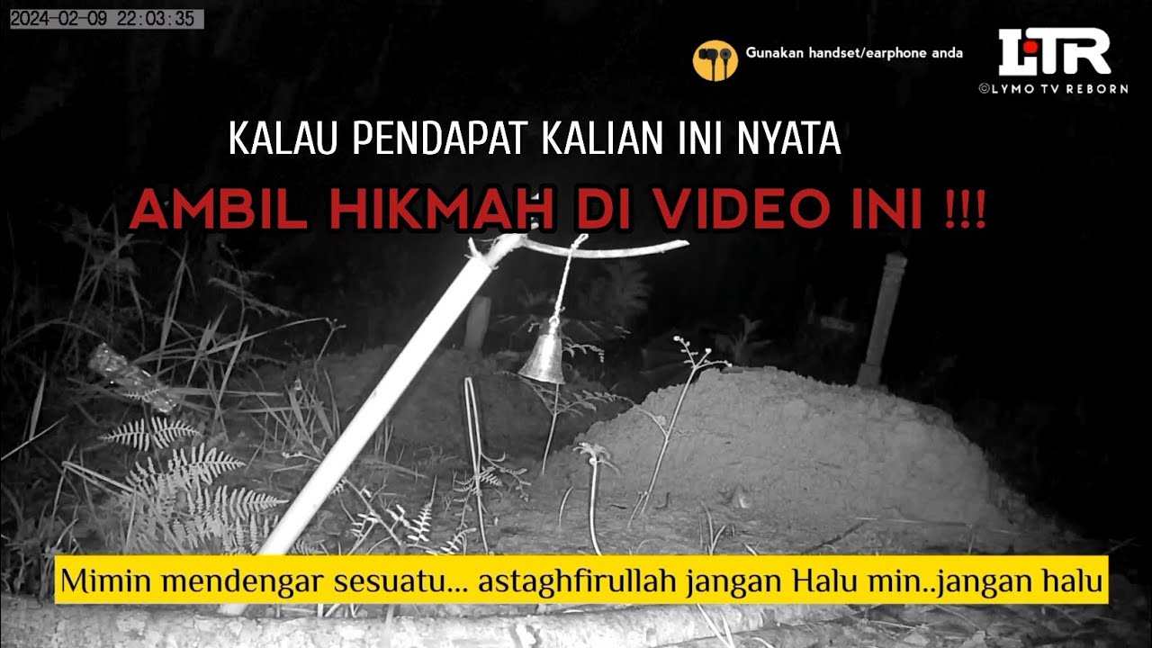 eksperimen cctv di kuburan || hasilnya diluar dugaan !!