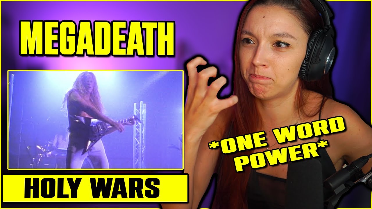 Megadeth - Holy Wars...The Punishment Due l First Time Reaction