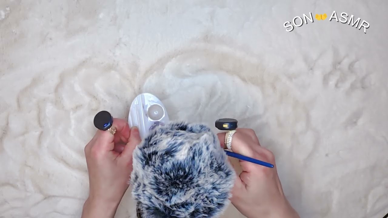 Salon Equipments/ Lashtint /Shaking/ Tingling /Relaxing sound #asmr #salonasmr #beautyasmr