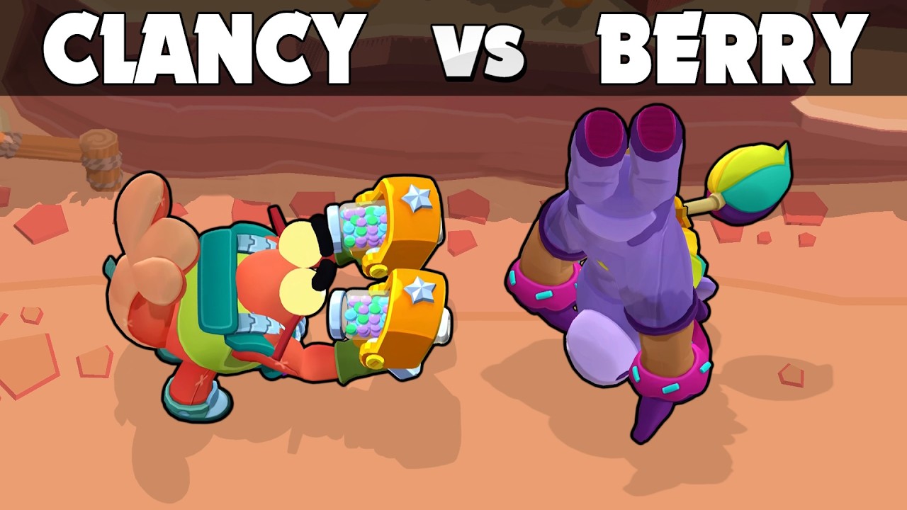 CLANCY vs BERRY ⭐ Brawl Stars