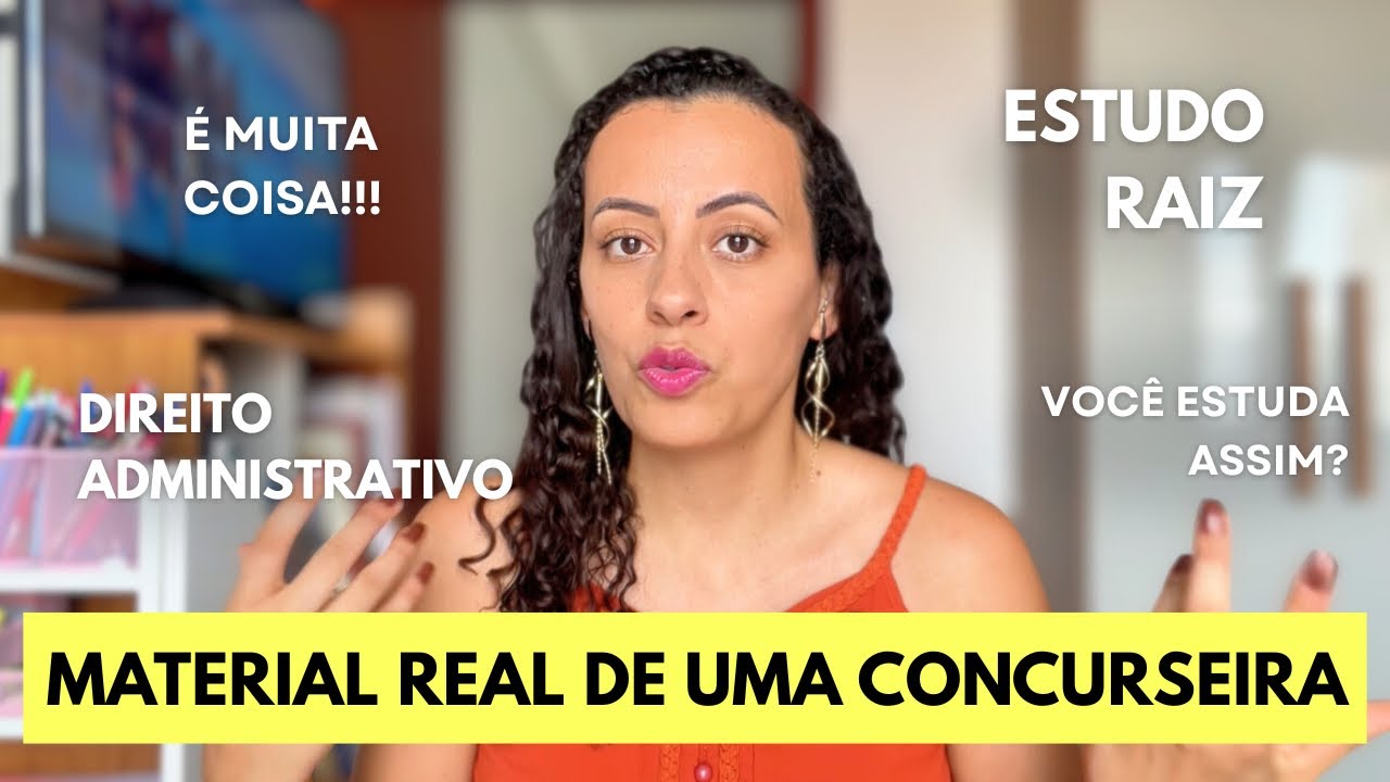 Anos de estudo resumidos nesses cadernos | estudo real de Direito Administrativo