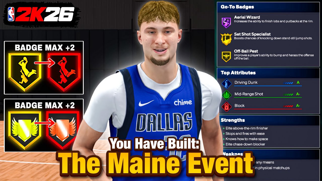 This COOPER FLAGG BUILD is a MENACE on NBA 2K26!