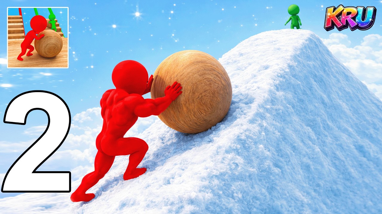 Snow Race 3D™ Walkthrough Part 2 - Level 8-20 (Gameplay iOS, Android)