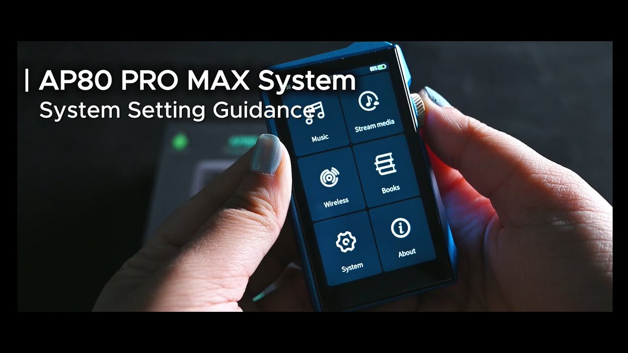 AP80 PRO MAX SYSTEM SETTINGS GUIDANCE