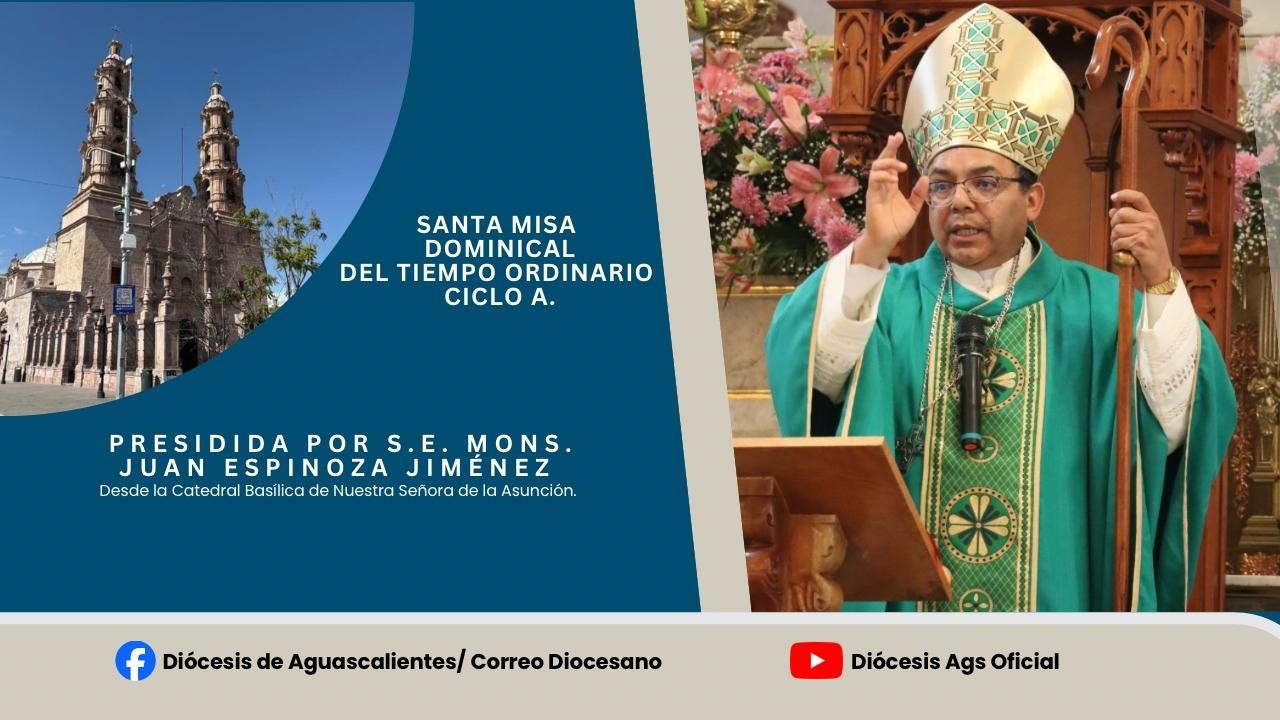 Solemne Celebración de la Eucaristía, presidida por S. E. Mons. Juan Espinoza Jiménez.
