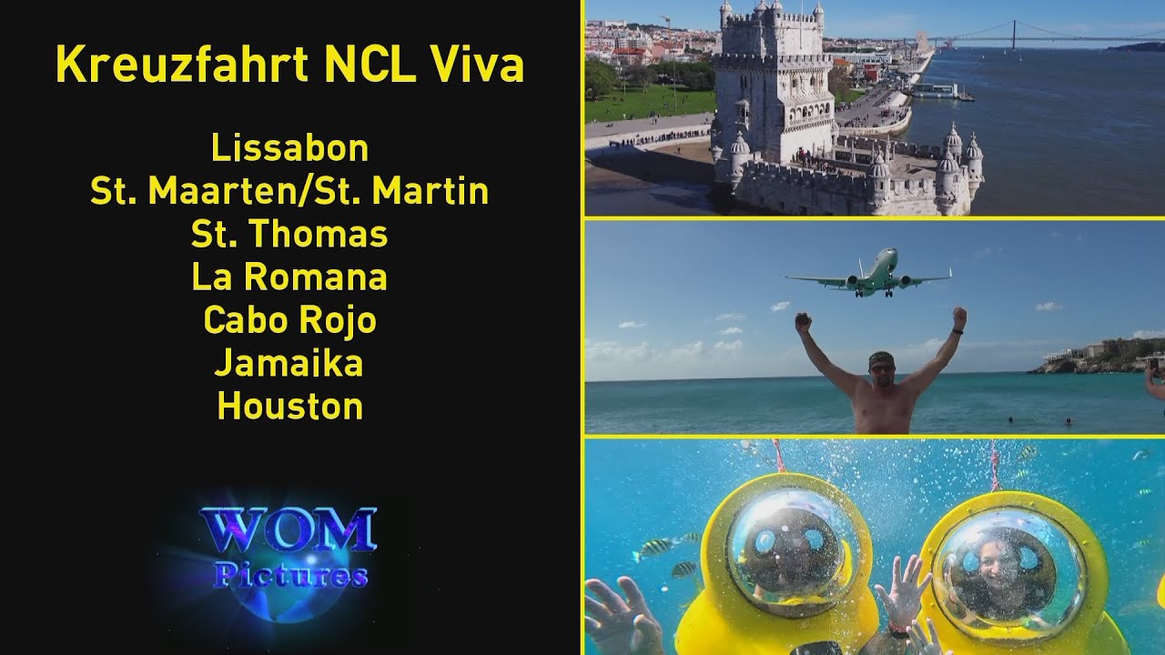 KREUZFAHRT NORWEGIAN VIVA.  LISSABON - KARIBIK - HOUSTON