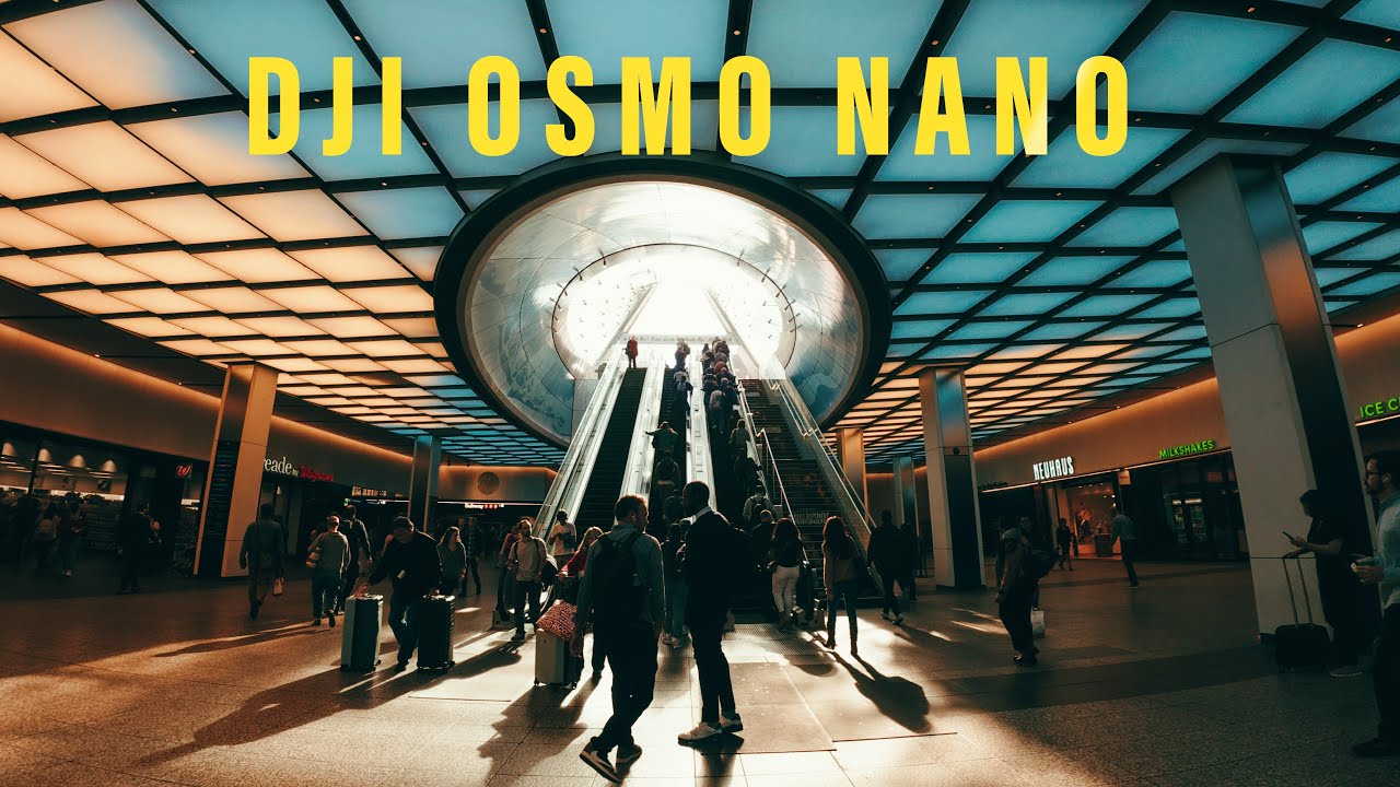 DJI Osmo Nano — Видеотест + Настройки — Нью-Йорк