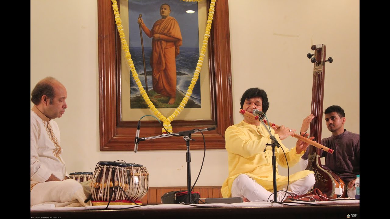 Rakesh Chaurasia || Hindustani Flute || MusicFestival ||  rkmdelhi org  || 2020