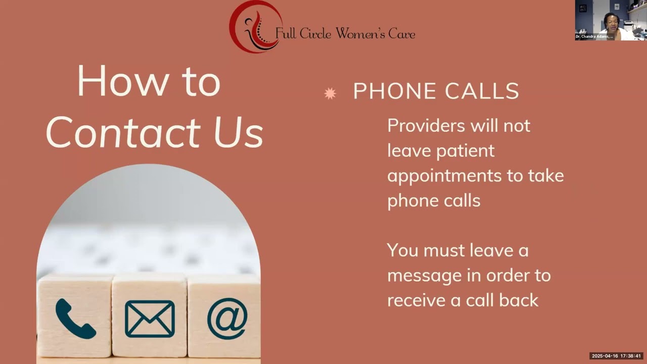 April 30, 2025 Practice and Pregnancy Orientation Webinar