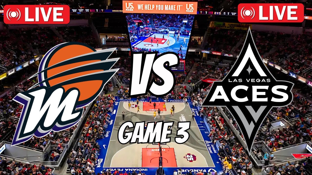 PHOENIX MERCURY VS LAS VEGAS ACES | GAME 3 PLAYOFFS!
