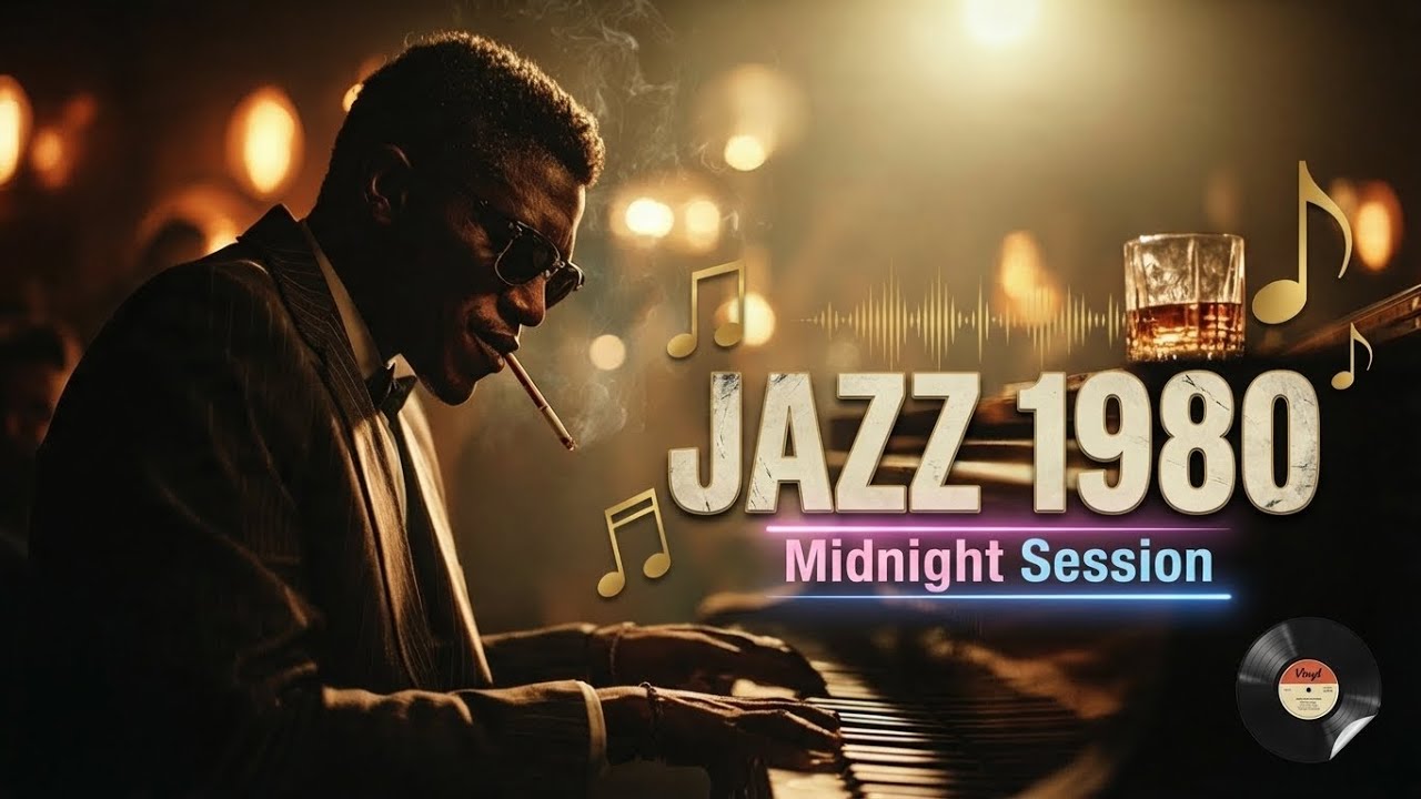 Vintage Jazz Piano Film Mood | Midnight Session