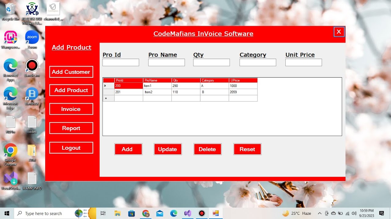 Invoice Billing Software In C# |Visual Studio|