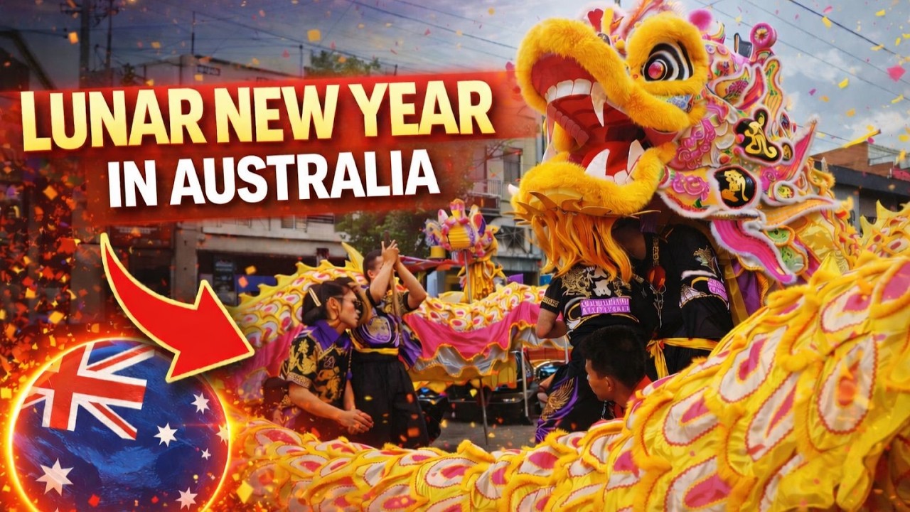 Lunar New Year in Australia 2026 | Year of the Fire Horse | Lion & Dragon Dance | Community Festival