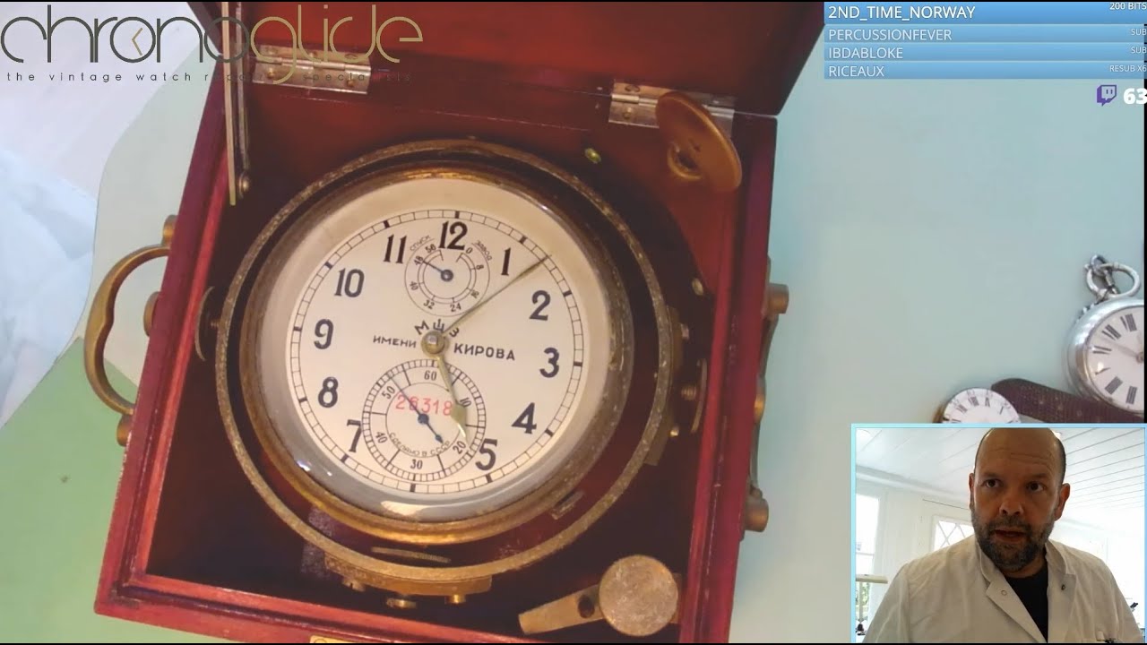 History of Watchmaking - Part 3of4 Marine Chronometer