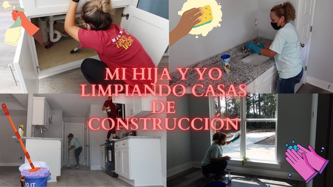 nuevamente a limpiar casas de construcción