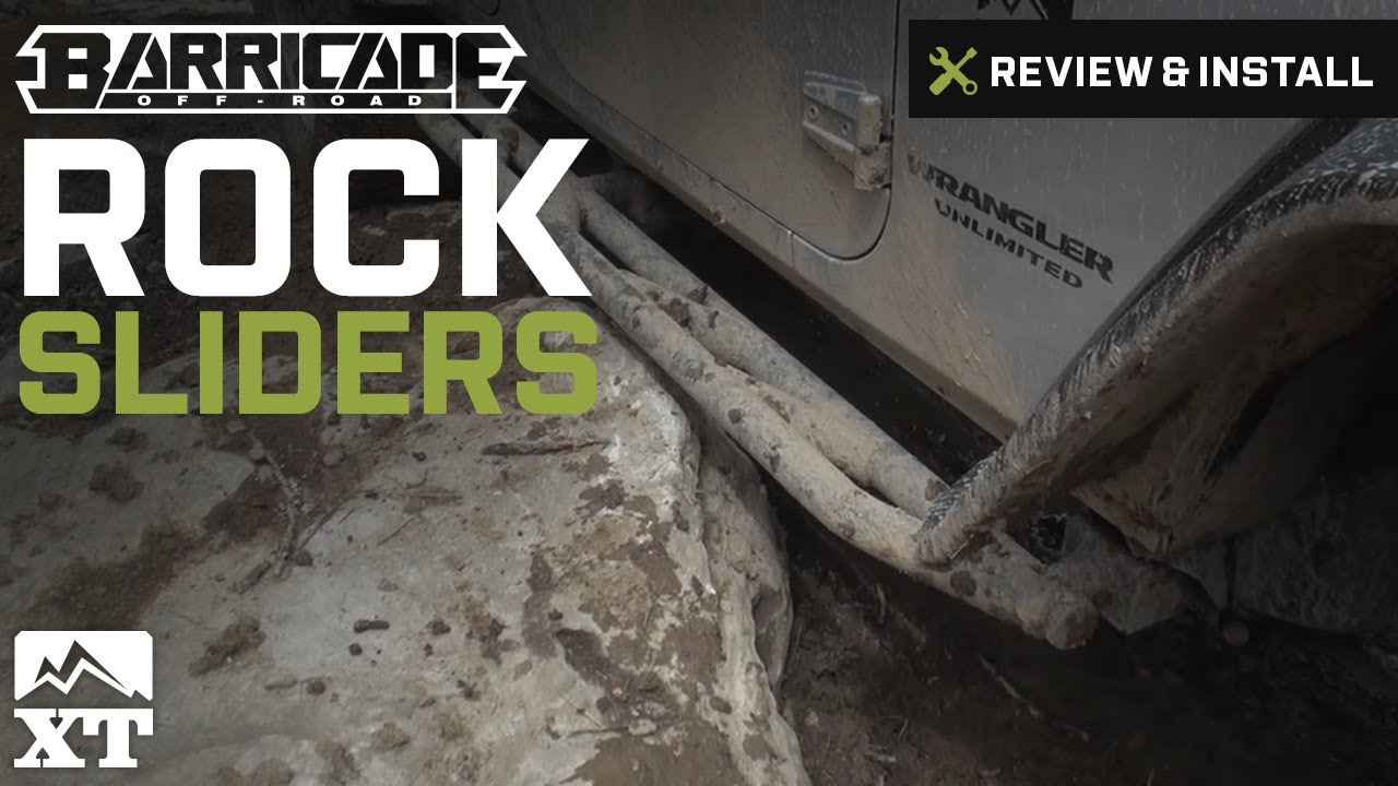 Jeep Wrangler Barricade Rock Sliders (2007-2016 JK 2 Door/4 Door) Product Summary