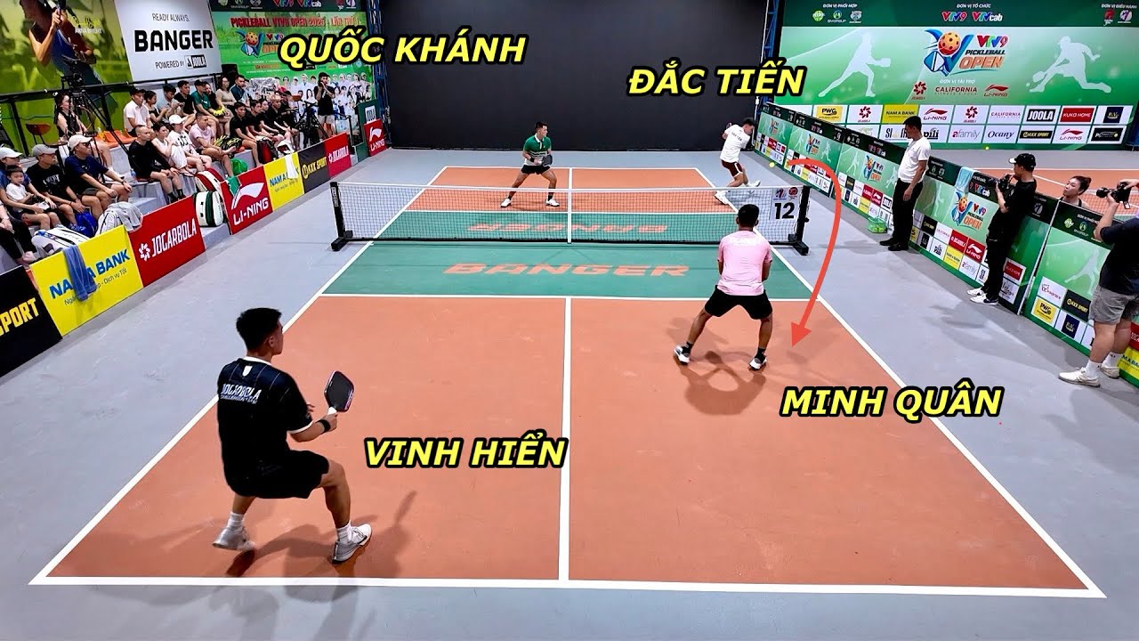 Đắc Tiến - Quốc Khánh vs Vinh Hiển - Minh Quân
