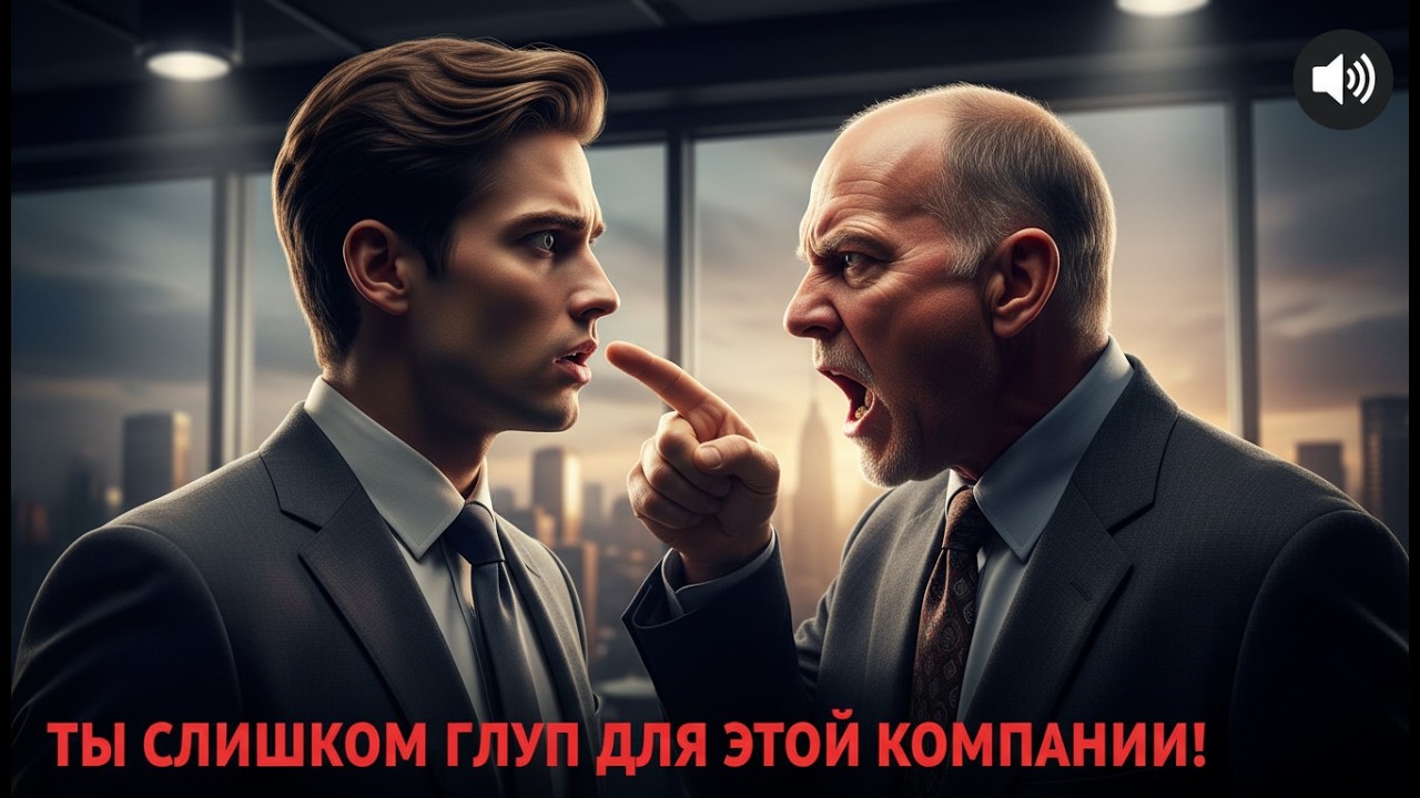 Отчим орёт «Ты слишком глуп, чтобы управлять компанией!» и увольняет меня… Но правда уничтожит всех