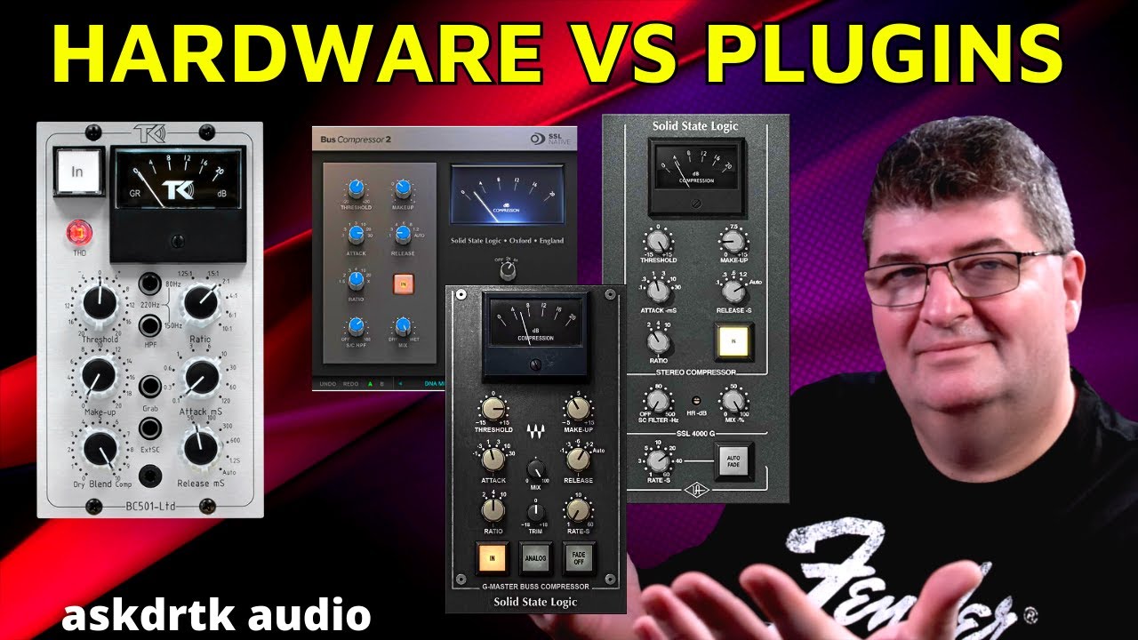 TK Audio BC501 vs SSL, UAD, and Waves G Bus Compressor