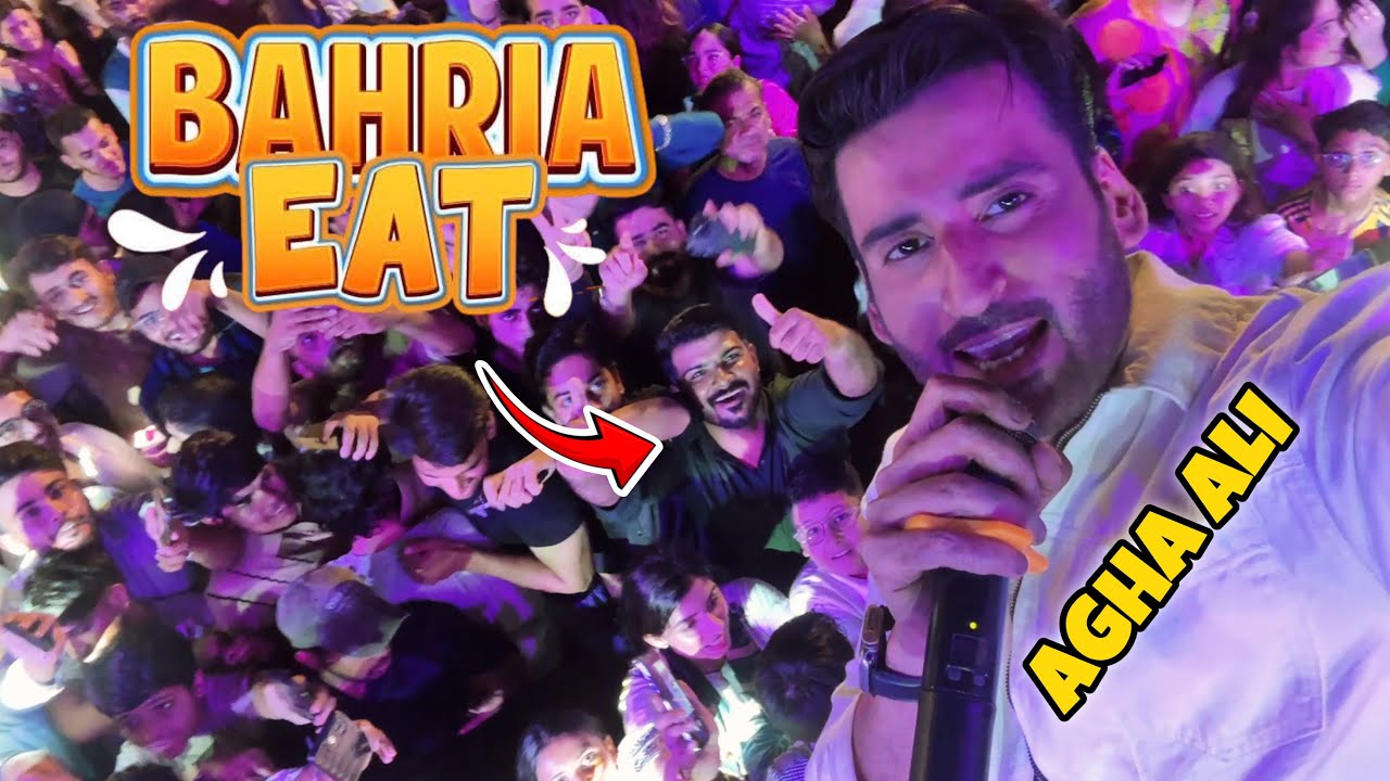 Bahria Eat Festival | Bahria Town Karachi | Agha Ali | Concert | Zee Vlogs