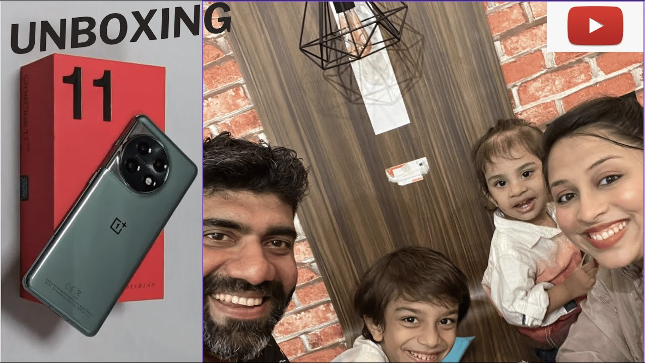 Oneplus 11 Pro Unboxing video ⎮ Gift from Hubby ❤️⎮Along with Treat 🍕⎮OnePlus 11 Pro in-hand look 📱