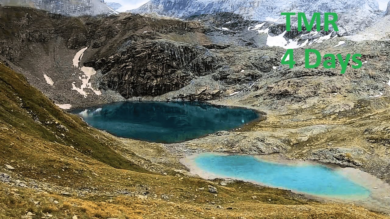 Fastpacking Tour de Monte Rosa (TMR) in 4 Days | Swiss & Italian Alps | 162km 13000m+
