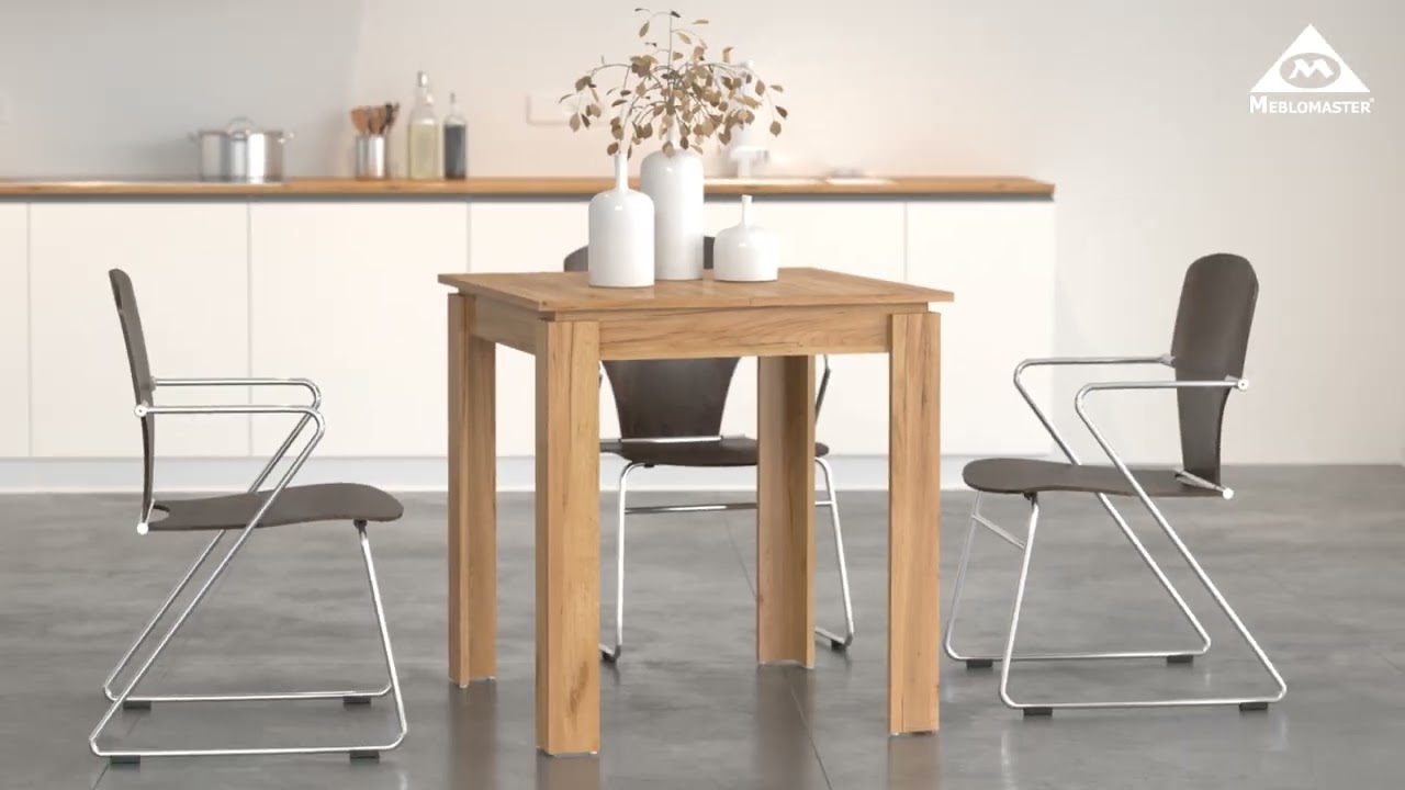 MR1482  ST&Oacute;Ł ROZKŁADANY DĄB CRAFT