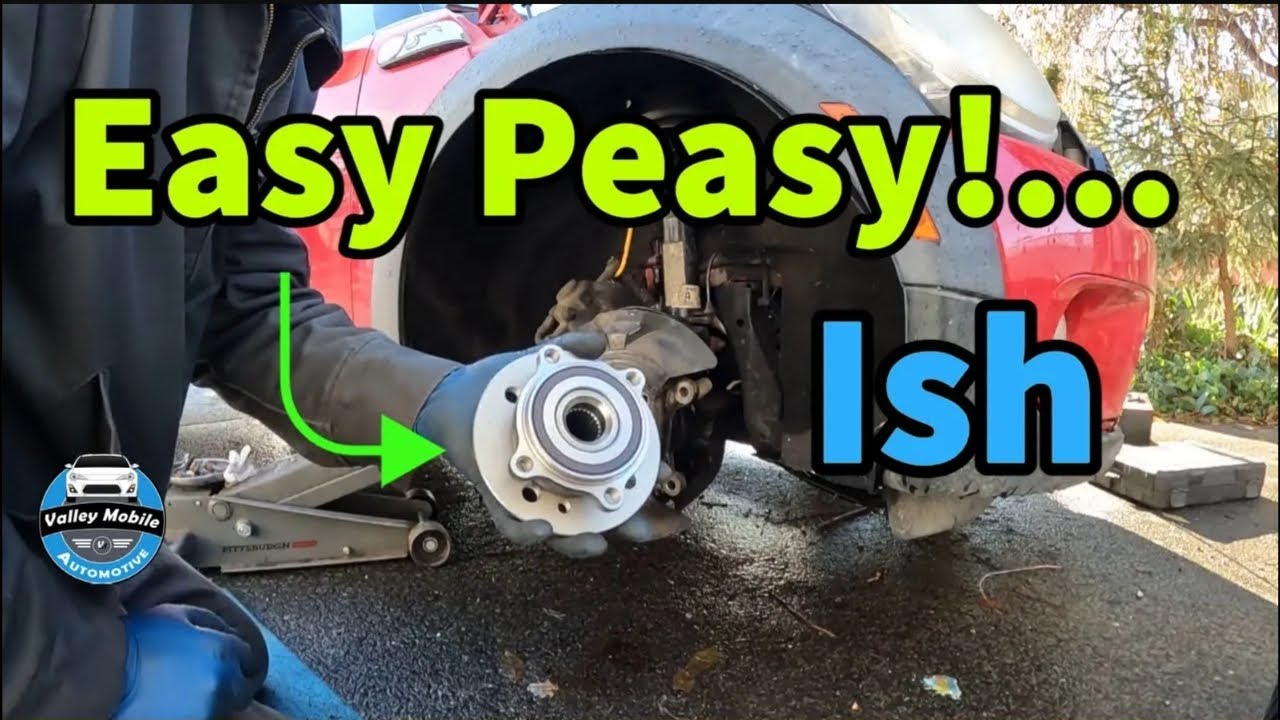 2006-2013 Mini Cooper S Wheel Bearing Hub Assembly Replacement How To DIY