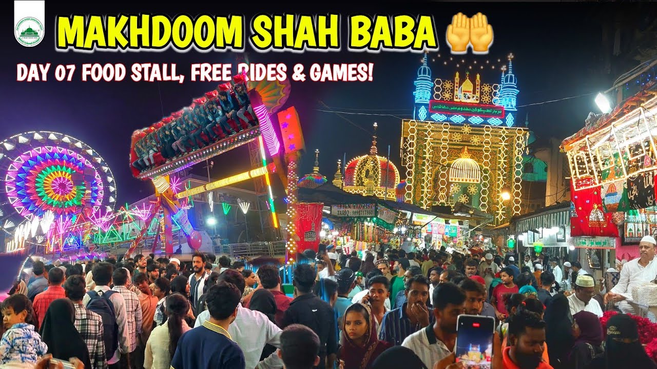 Makhdoom Shah Baba Urs Celebration 2025 | Mahim Mela Free Ride Update 2025 | Mahim Mela Day 07 |Vlog