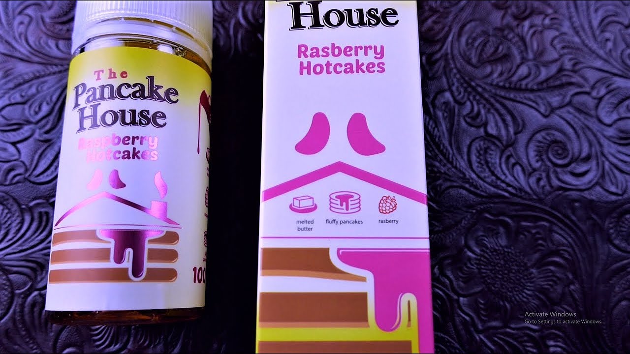 Raspberry Hotcakes by The Pancake House Ejuice///DRIP KINGZTV
