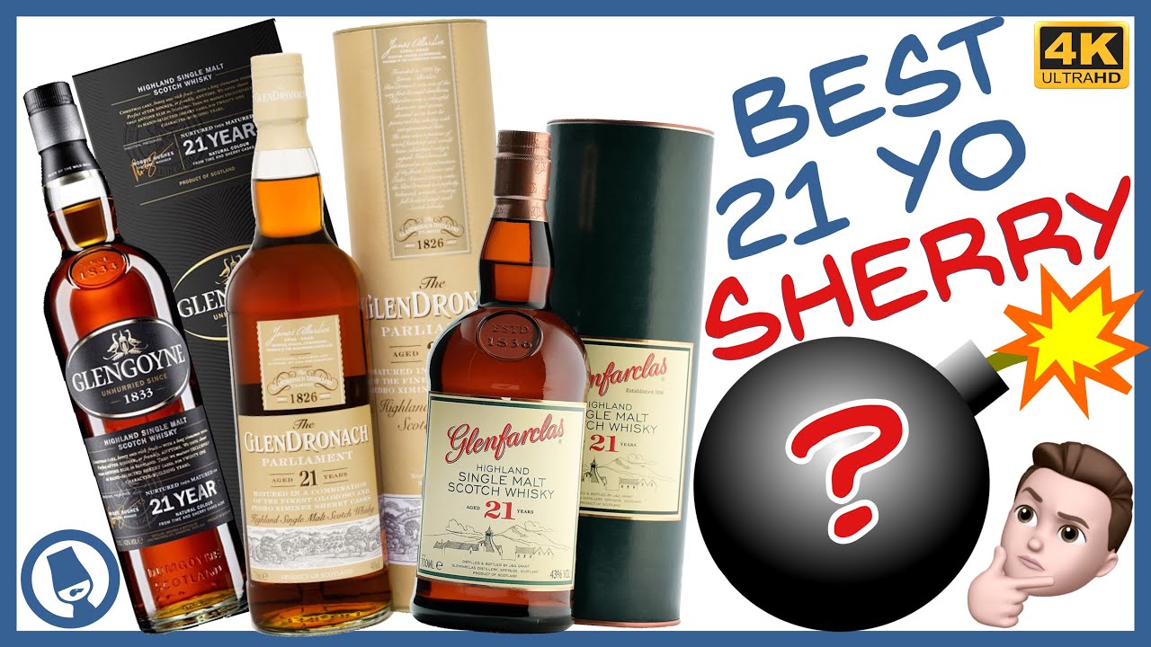 Glendronach 21 Glengoyne 21 Glenfarclas 21 Whisky Whistle 556