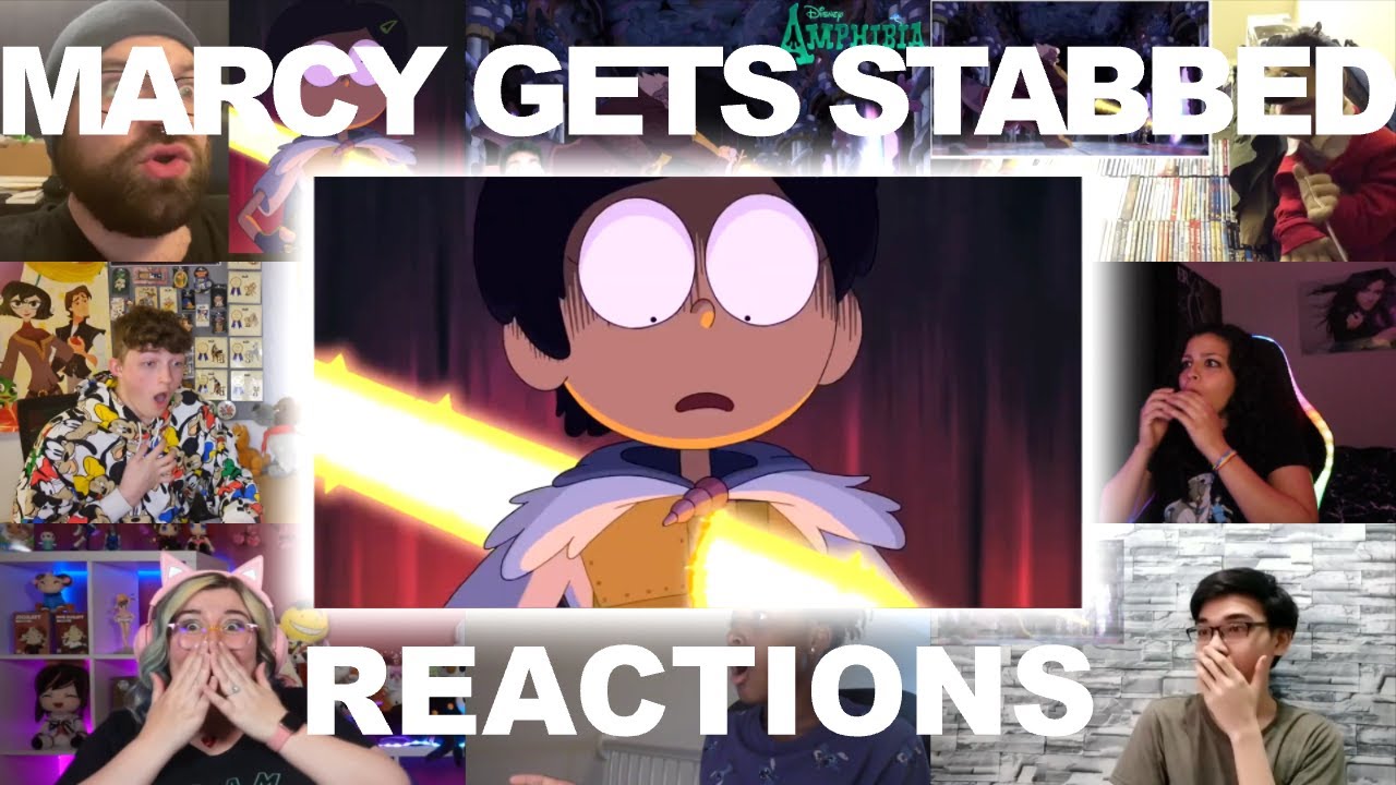YOUTUBERS REACT: MARCY'S DEATH - Amphibia True Colors Season 2 Finale Reaction Mashup