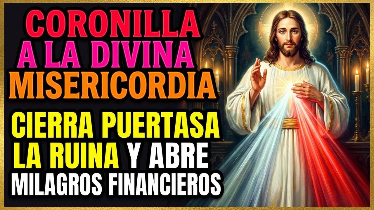 Coronilla a la Divina Misericordia que CIERRA PUERTAS a la Ruina y ABRE MILAGROS Financieros.