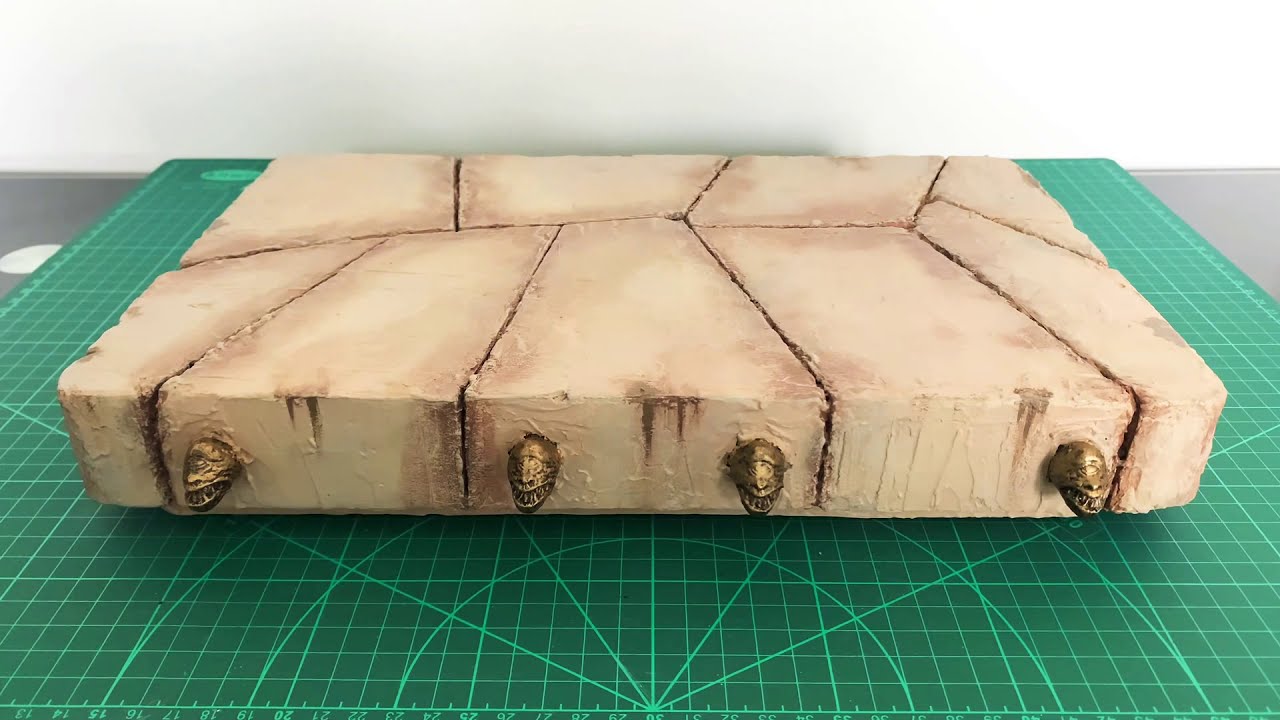 Custom 1:12 6 inch Scale Black Series Jabba the Hutt Throne Diorama