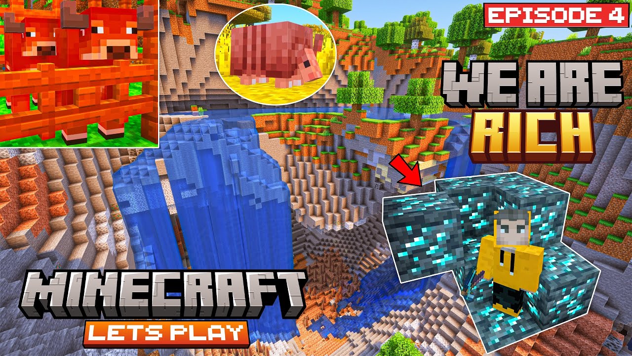 WE BECAME RICH 💎 | Minecraft Lets Play | #4 | THE COSMIC BOY