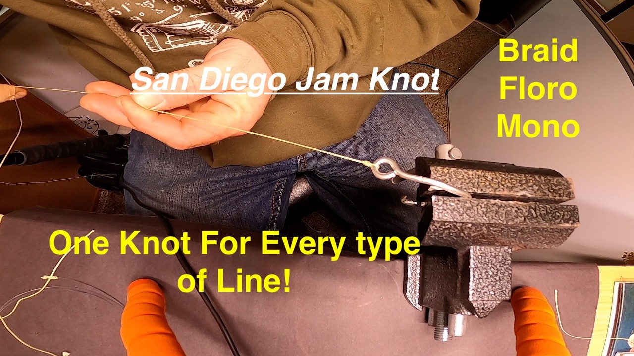 How to Tie the San Diego Jam Knot (Easy Step-by-Step Fishing Knot Tutorial!
