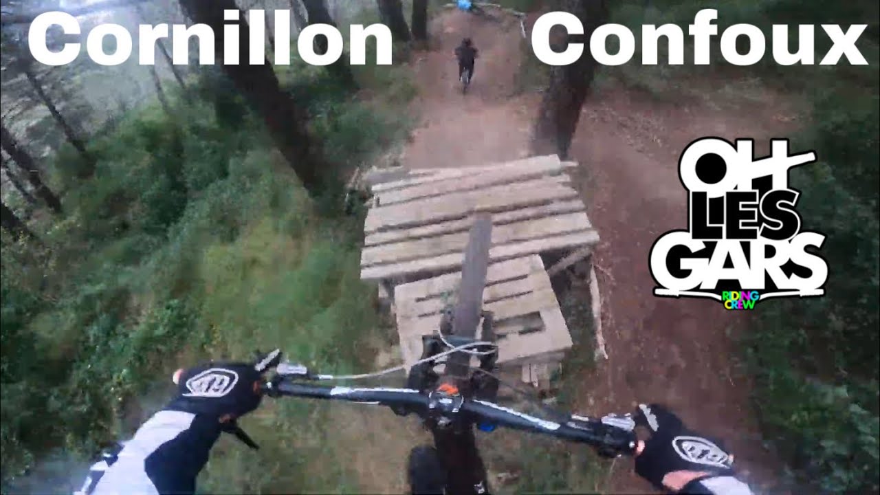 VTT DH SPOT CORNILLON 1er RIDE DE L ANNEE