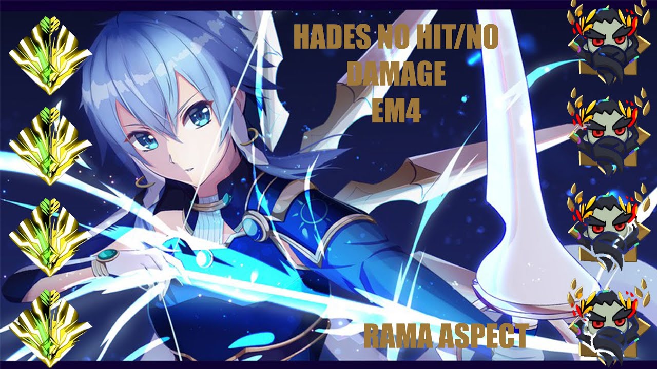 Hades No-Hit/No Damage Run EM4 (Heart-Seeking Bow / Rama Aspect)