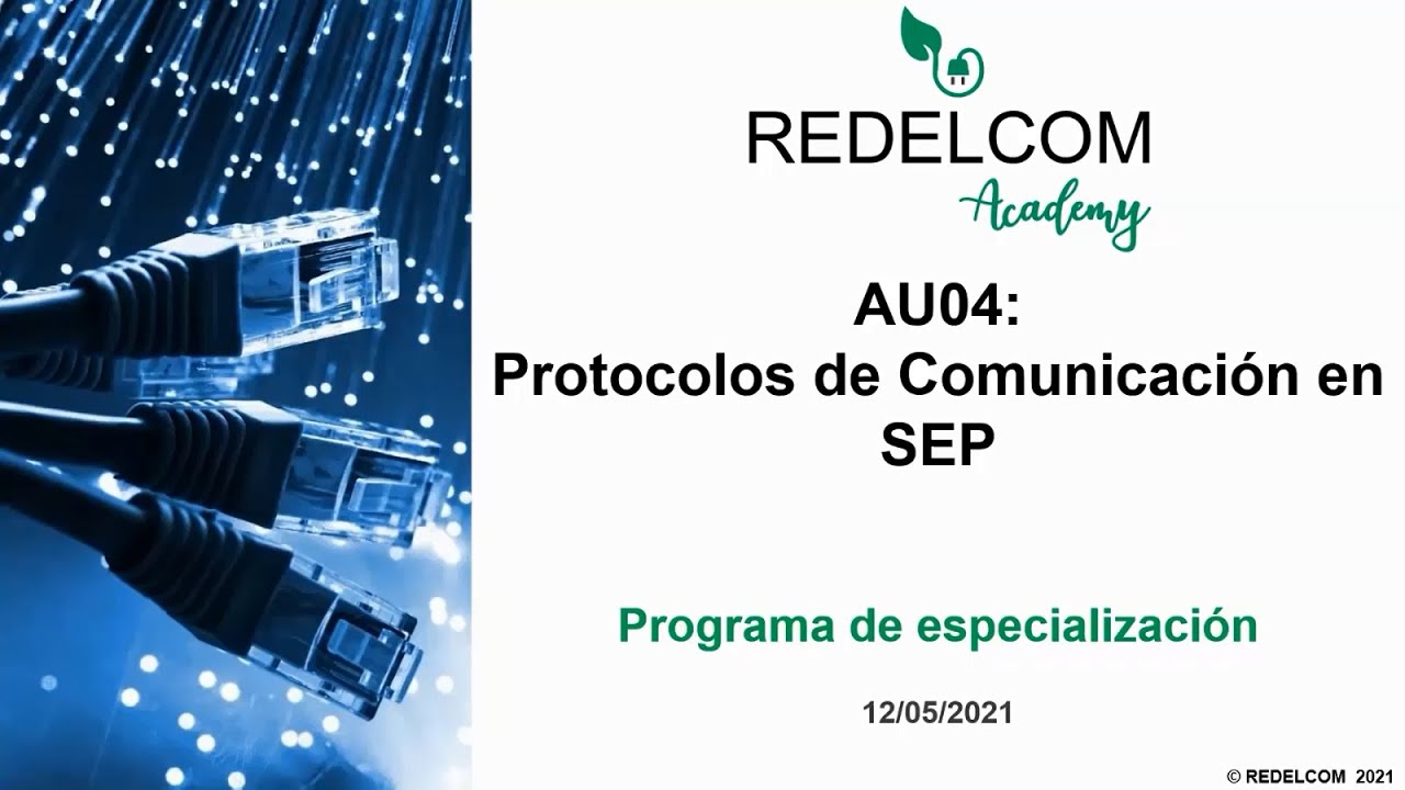 PRESENTACIÓN DE TEMARIO DEL CURSO VIRTUAL: PROTOCOLOS DE COMUNICACIÓN EN SUBESTACIONES