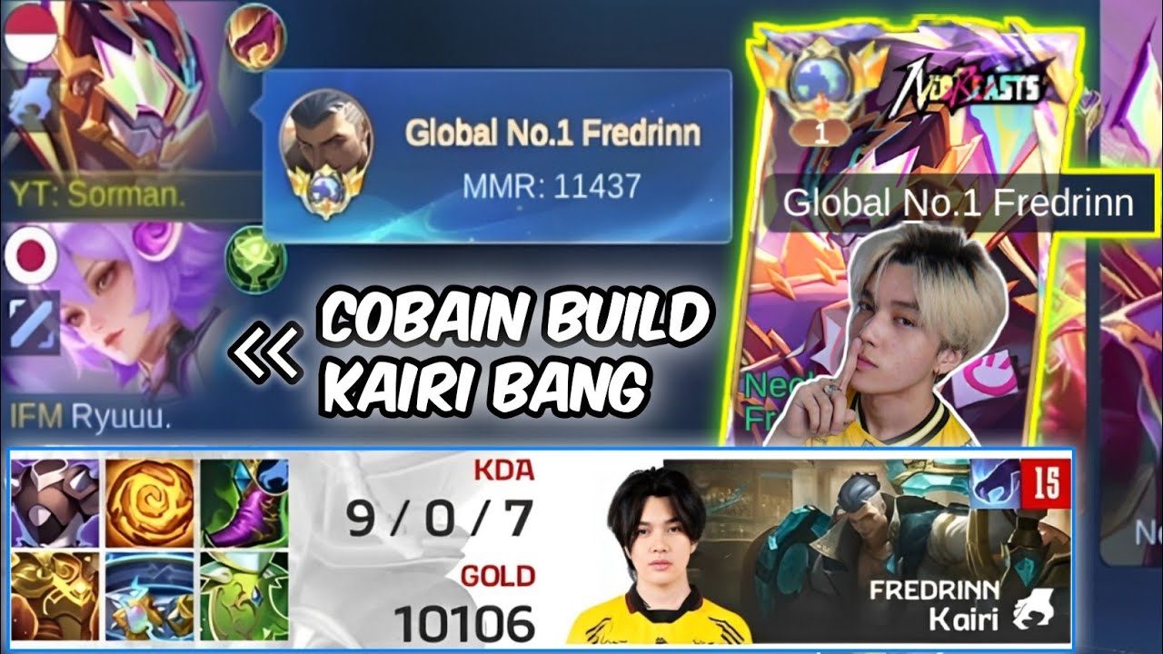 Nyobain Build Item KAIRI!! Apakah Se-OP itu ? (Solo Rank)...