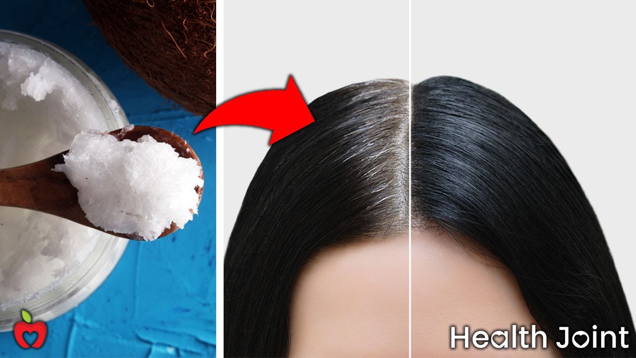 Grey to Black Hair? How to use Coconut oil for Grey Hair