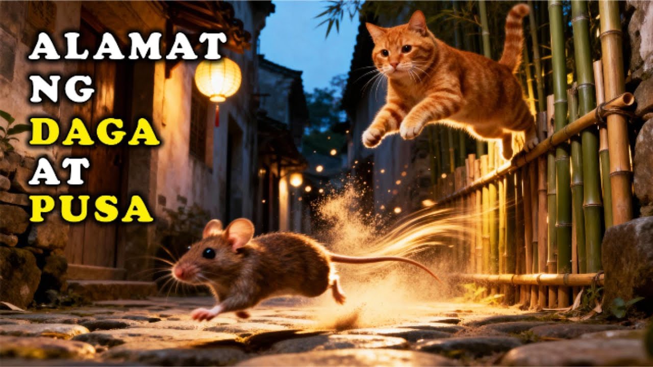 Ang Alamat ng Daga at Pusa – Tagalog Bedtime Story | Filipino Alamat na May Aral