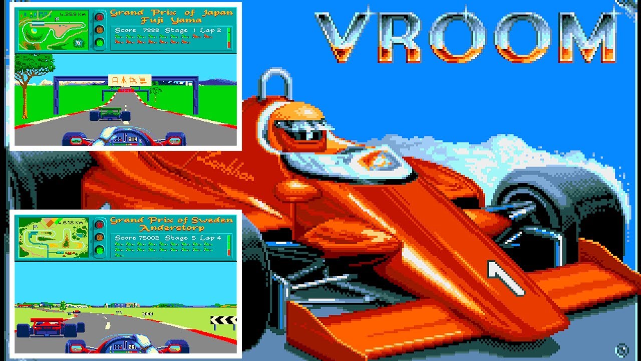 Vroom Longplay (Amiga) [QHD]